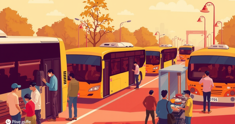 A Bus Stand Paragraph for Class 6-12, SSC, HSC, 150, 250, 300 Words