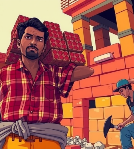 A Day Labourer Paragraph for Class 6-12, SSC, HSC, 150, 250, 300 Words