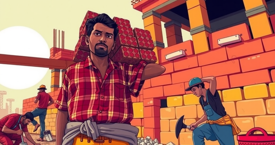 A Day Labourer Paragraph for Class 6-12, SSC, HSC, 150, 250, 300 Words