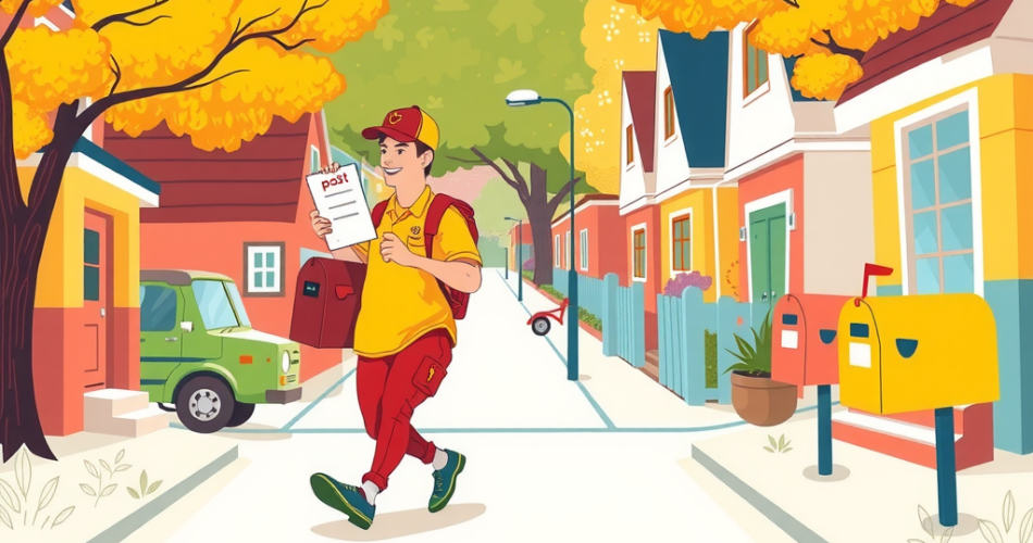 A Postman Paragraph for Class 6-12, SSC, HSC, 150, 250, 300 Words
