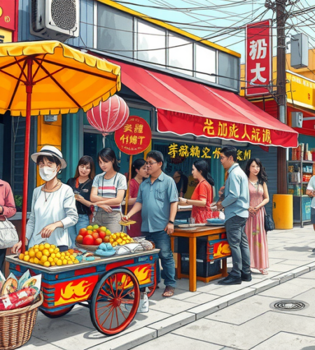 A Street Hawker Paragraph for Class 6-12, SSC, HSC, 150, 250, 300 Words