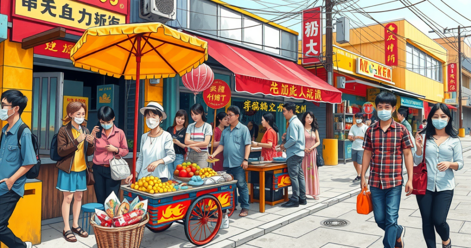 A Street Hawker Paragraph for Class 6-12, SSC, HSC, 150, 250, 300 Words