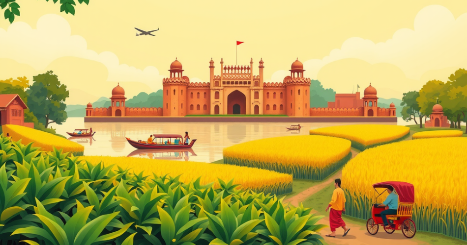 Bangladesh at a Glance Paragraph for Class 6-12, SSC, HSC, 150, 250, 300 Words
