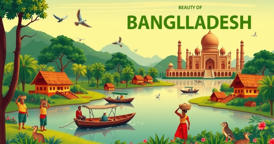 Bangladesh Paragraph for Class 6-12, SSC, HSC, 150, 250, 300 Words
