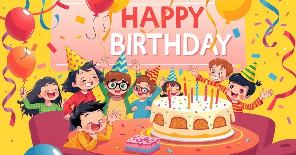 Birthday Party Paragraph for Class 6-12, SSC, HSC, 150, 250, 300 Words