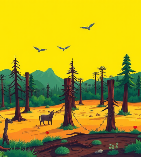 Deforestation Paragraph for Class 6-12, SSC, HSC, 150, 200, 300 Words