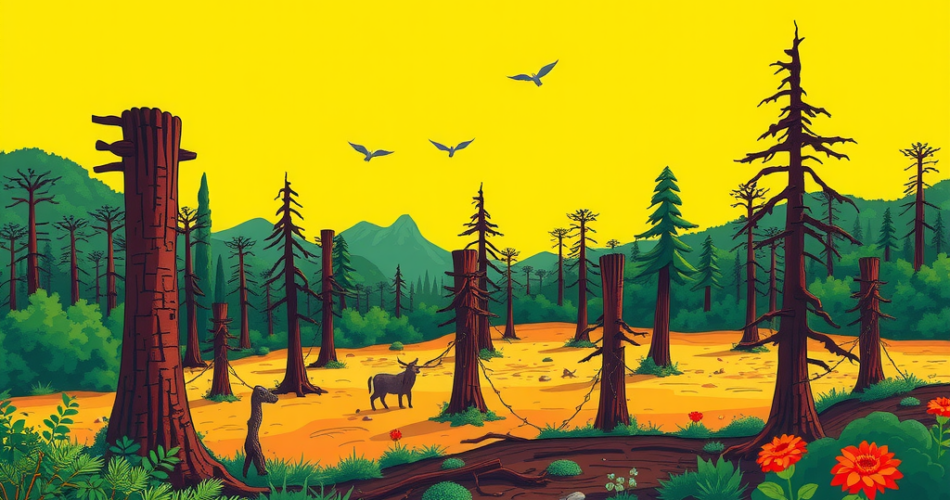 Deforestation Paragraph for Class 6-12, SSC, HSC, 150, 200, 300 Words