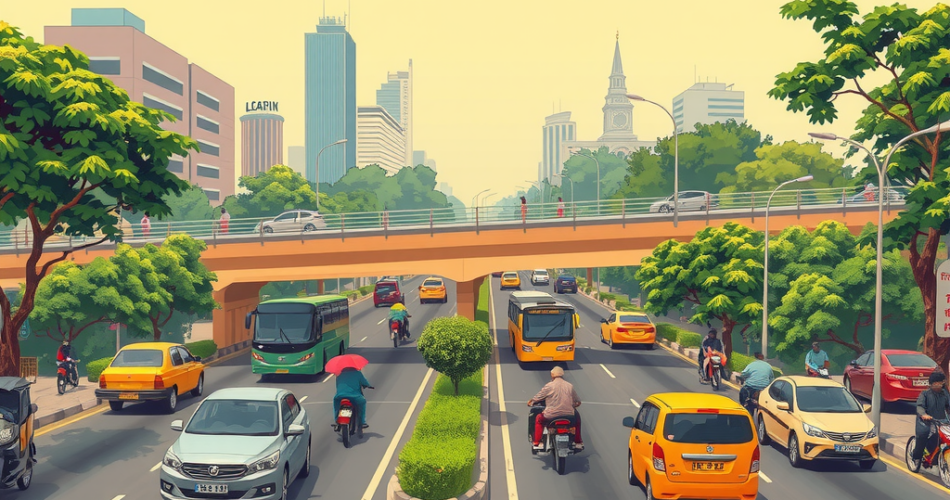 Dhaka Elevated Expressway Paragraph for Class 6-12, SSC, HSC, 150, 250, 300 Words with Bangla Meaning