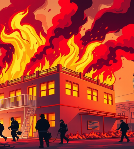Fire Accident Paragraph for Class 6-12, SSC, HSC, 150, 250, 300 Words