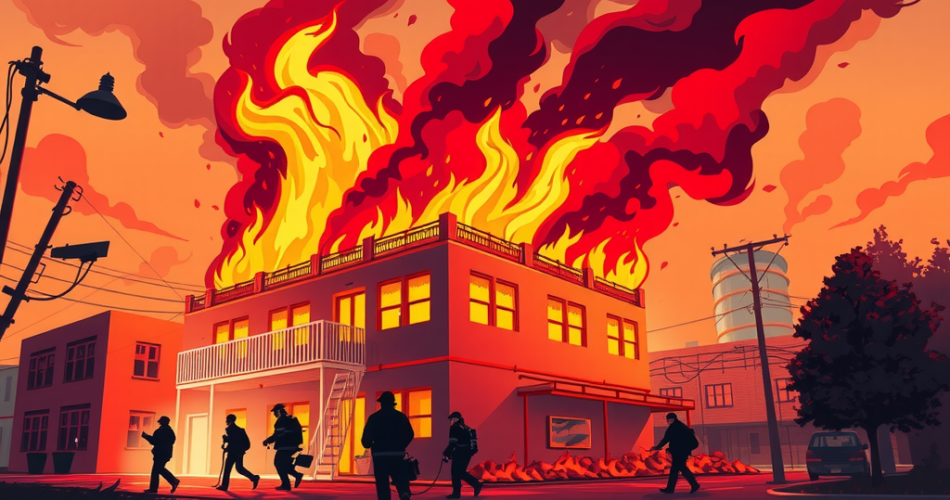 Fire Accident Paragraph for Class 6-12, SSC, HSC, 150, 250, 300 Words