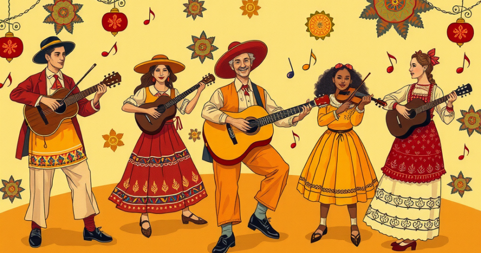 Folk Music Paragraph for Class 6-12, SSC, HSC, 150, 250, 300 Words