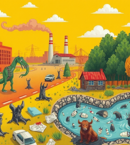Human Activities that Affect the Environment Paragraph for Class 6-12, SSC, HSC, 150, 250, 300 Words