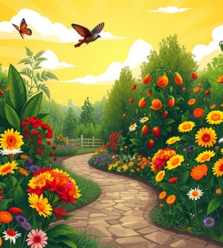 My Garden Paragraph for Class 6-12, SSC, HSC, 150, 250, 300 Words