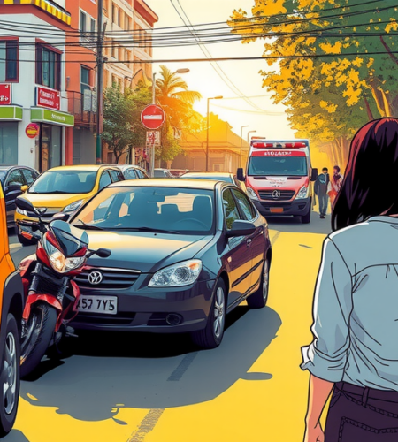 Street Accident Paragraph I Witnessed for Class 6-12, SSC, HSC, 150, 250, 300 Words