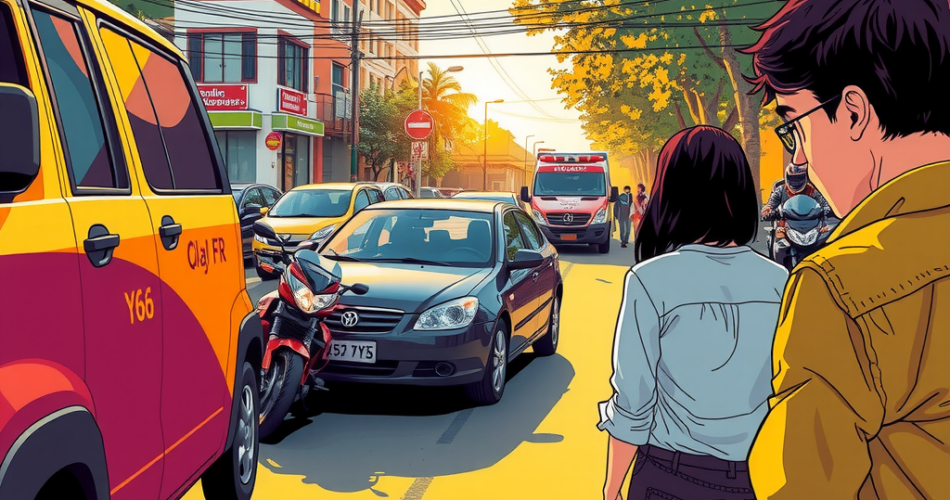 Street Accident Paragraph I Witnessed for Class 6-12, SSC, HSC, 150, 250, 300 Words